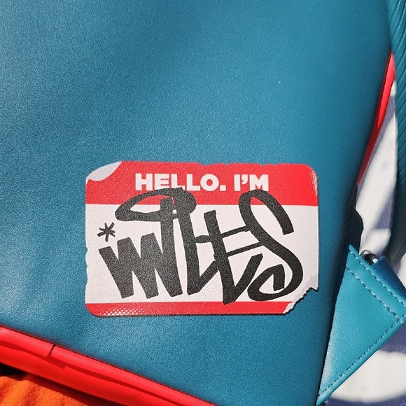 Loungefly Spiderman Into The Spiderverse Cosplay mini backpack. - Picture 13 of 13